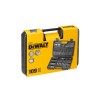 DeWalt DT0109-QZ 109 részes fúró- és csavarozókészlet – fa, fém és falazat megmunkálásához DeWalt DT0109-QZ 109 részes fúró- és csavarozókészlet – fa, fém és falazat megmunkálásához