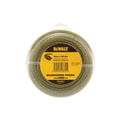 DEWALT Fűnyíró damil 2,0 mm x 68,8 m csavart