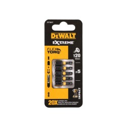 DEWALT Extreme Impact Bithegy T20 x 25 mm (5 db) DEWALT Extreme Impact Bithegy T20 x 25 mm (5 db)