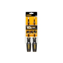 DEWALT Üthető csavarhúzó készlet 2 részes mágneses PH2 + SL8 mm DEWALT Üthető csavarhúzó készlet 2 részes mágneses PH2 + SL8 mm