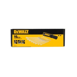 DEWALT Csillag-villáskulcs készlet 10 részes (10 - 19 mm) DEWALT Csillag-villáskulcs készlet 10 részes (10 - 19 mm)