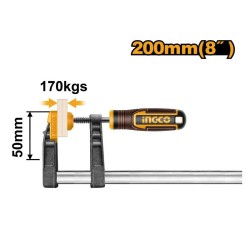 INGCO Gyorscsavarszorító 200 x 50 mm INGCO Gyorscsavarszorító 200 x 50 mm