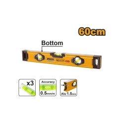 INGCO Vízmérték 600 mm 3 libella INGCO Vízmérték 600 mm 3 libella