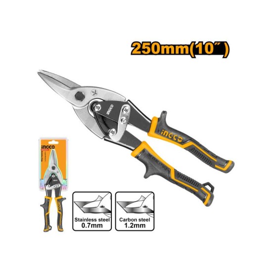 INGCO Lemezvágó olló egyenes 250 mm INGCO Lemezvágó olló egyenes 250 mm