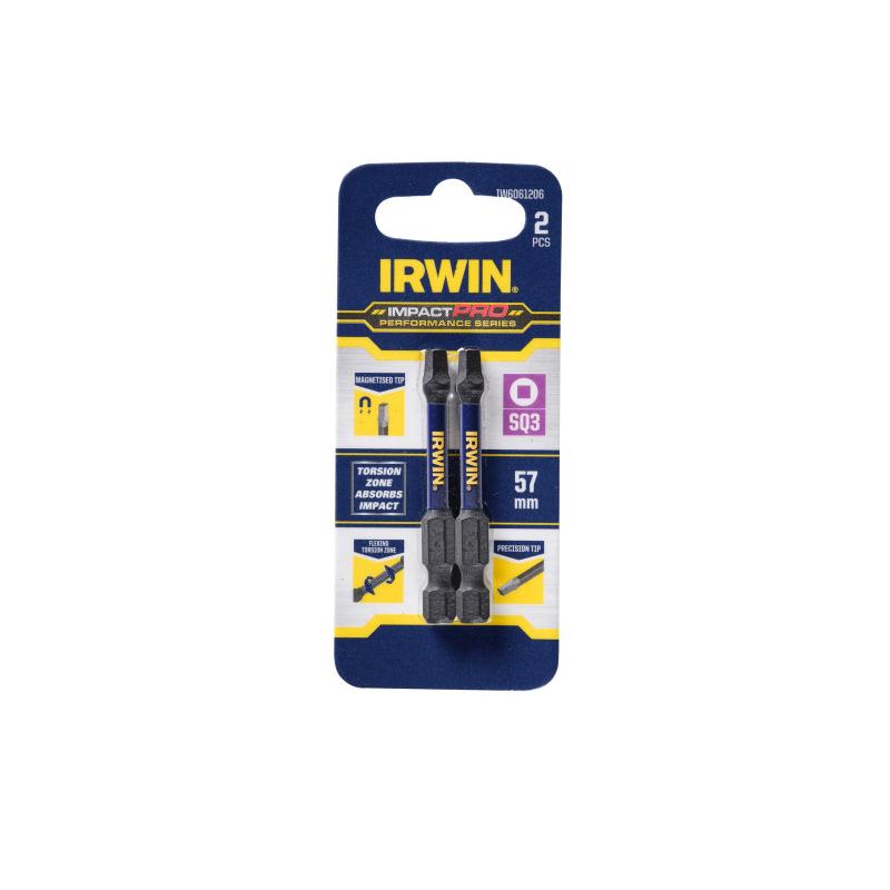 IRWIN Impact Pro Bithegy SQ3 x 57 mm (2 db)