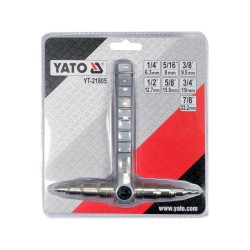 YATO Kézi csőperemező 1/4''-7/8'' YATO Kézi csőperemező 1/4''-7/8''