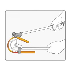 YATO Kézi csőhajlító 18 mm (23/32'') YATO Kézi csőhajlító 18 mm (23/32'')