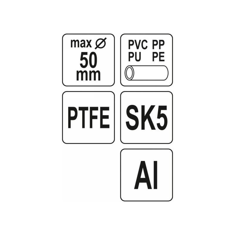 YATO Csővágó olló 50 mm PVC YATO Csővágó olló 50 mm PVC