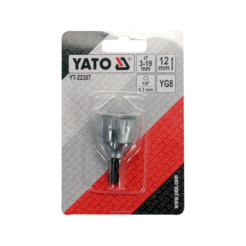 YATO Külső sorjázó 1/4'' 3-19 mm
