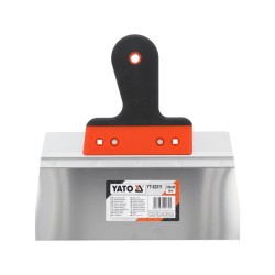 YATO Spatulya fali 250 mm inox lágy fogantyús YATO Spatulya fali 250 mm inox lágy fogantyús
