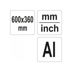 YATO Állítható T-derékszög 600 x 360 mm