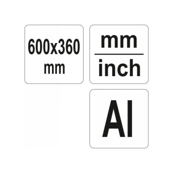 YATO Állítható T-derékszög 600 x 360 mm YATO Állítható T-derékszög 600 x 360 mm