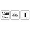 YATO Mérőszalag 7,5 m x 25 mm YATO Mérőszalag 7,5 m x 25 mm