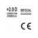 YATO Bifokális védőszemüveg +2 víztiszta YATO Bifokális védőszemüveg +2 víztiszta