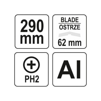 YATO Festékkaparó 62 mm YATO Festékkaparó 62 mm