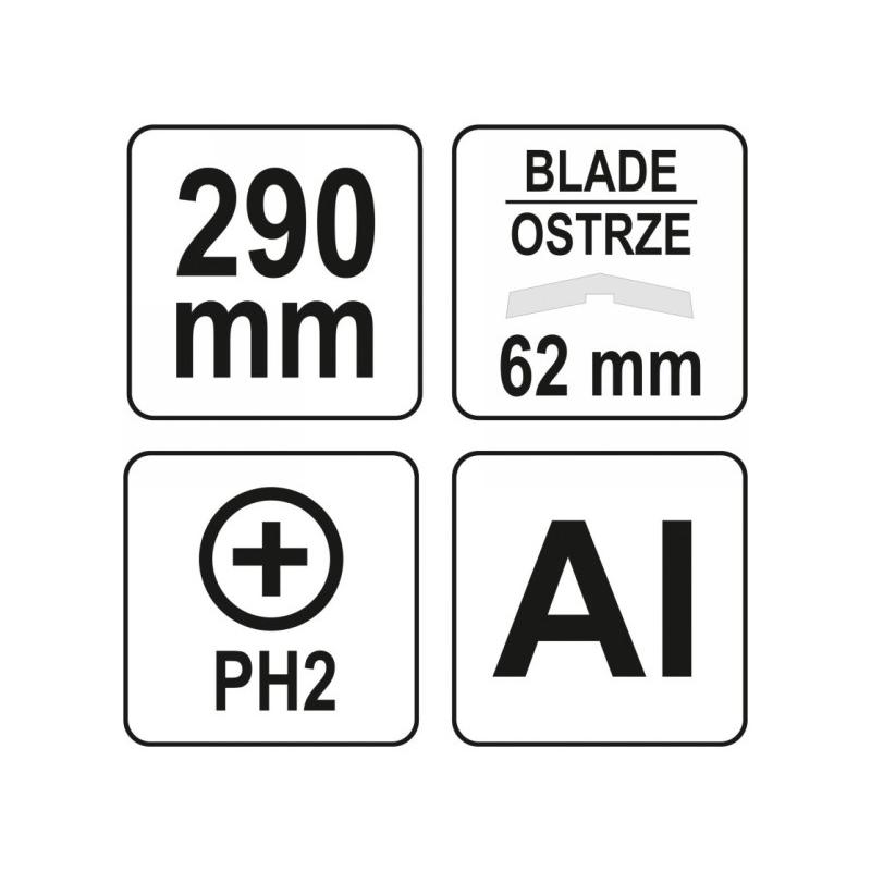 YATO Festékkaparó 62 mm