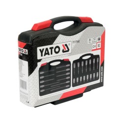 YATO Bit dugókulcs készlet 26 részes 1/2'' Spline YATO Bit dugókulcs készlet 26 részes 1/2'' Spline