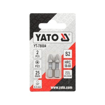 YATO Bithegy PZ2 x 25 mm (2 db) YATO Bithegy PZ2 x 25 mm (2 db)