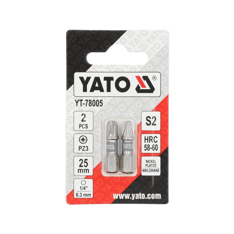 YATO Bithegy PZ3 x 25 mm (2 db)