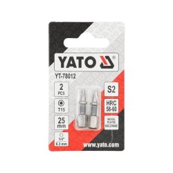 YATO Bithegy T15 x 25 mm (2 db) YATO Bithegy T15 x 25 mm (2 db)