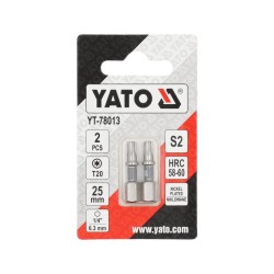 YATO Bithegy T20 x 25 mm (2 db) YATO Bithegy T20 x 25 mm (2 db)