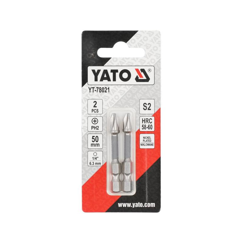YATO Bithegy PH2 x 50 mm (2 db)