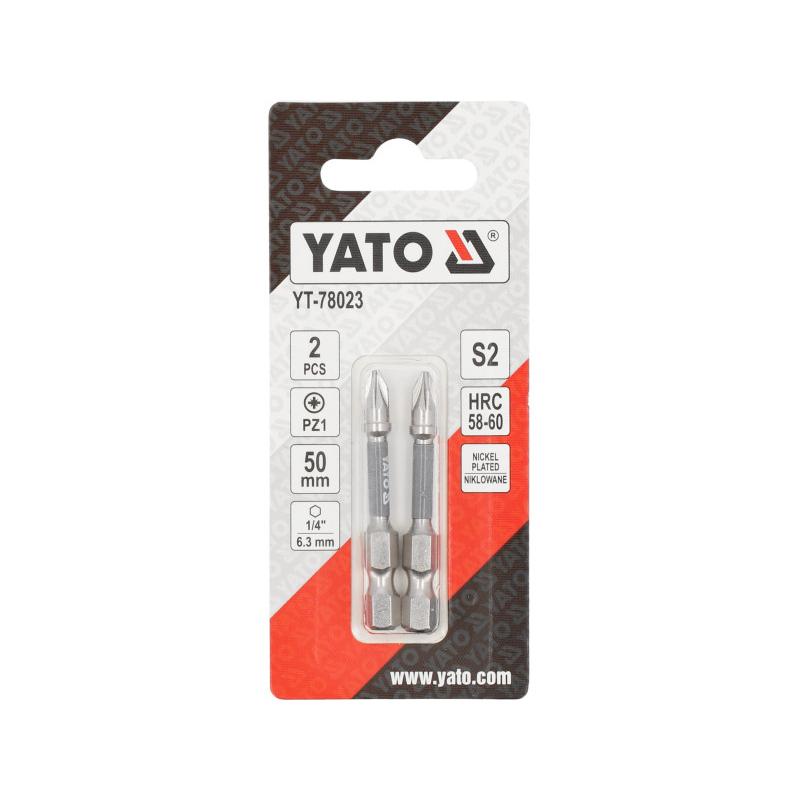 YATO Bithegy PZ1 x 50 mm (2 db) YATO Bithegy PZ1 x 50 mm (2 db)