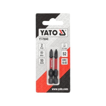 YATO Impact bithegy PH1 x 50 mm (2 db)