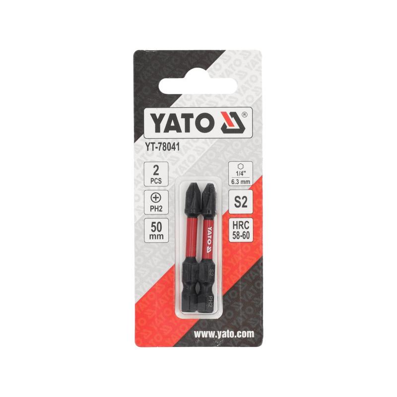 YATO Impact bithegy PH2 x 50 mm (2 db)
