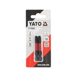 YATO Impact bithegy PH3 x 50 mm (2 db) YATO Impact bithegy PH3 x 50 mm (2 db)