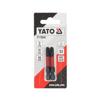 YATO Impact bithegy PH3 x 50 mm (2 db)