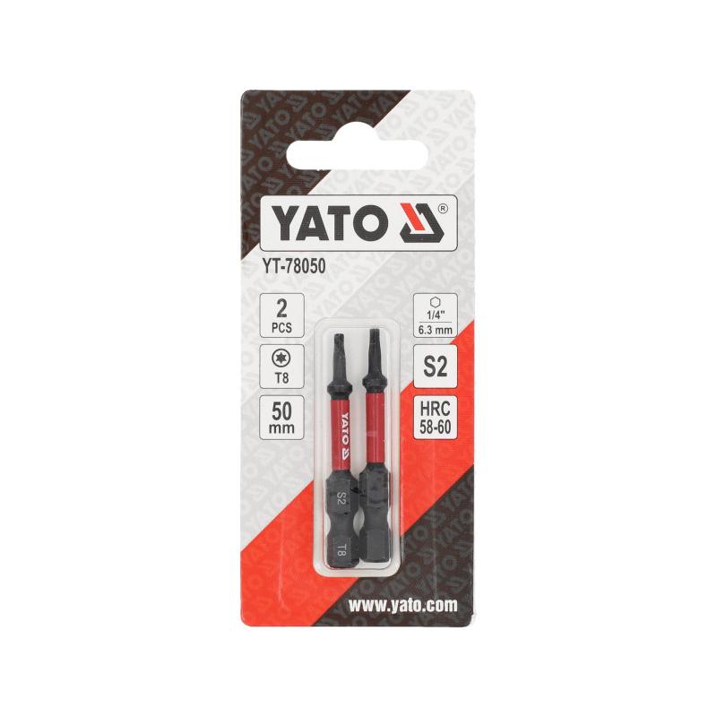 YATO Impact bithegy T8 x 50 mm (2 db)
