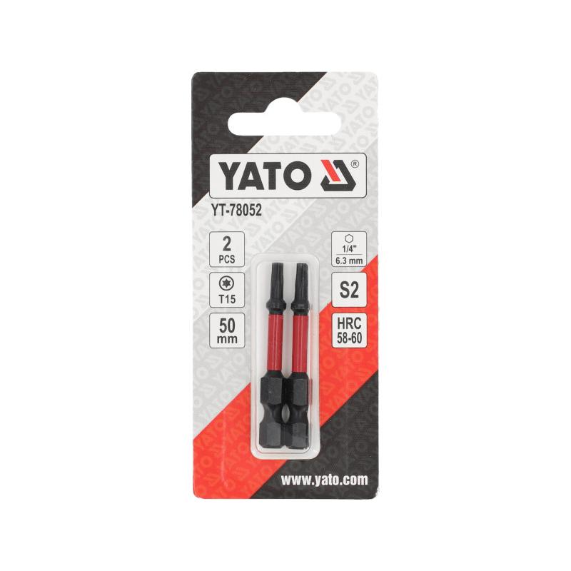 YATO Impact bithegy T15 x 50 mm (2 db)