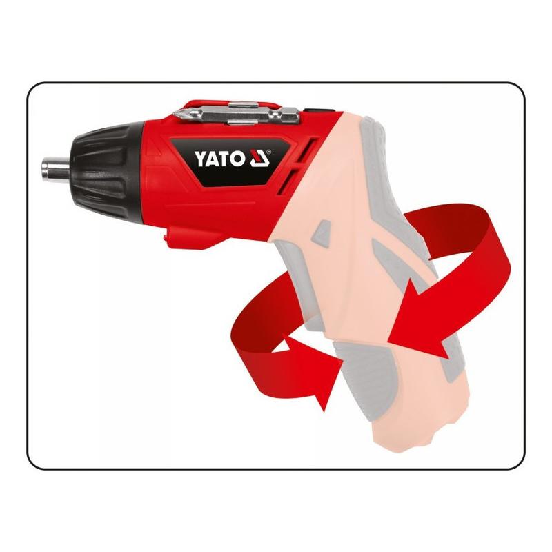 YATO Akkus csavarozó 3,6 V (1 x 1,3 Ah akku + töltő) (YT-82760)