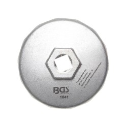 Olajszűrő leszedő kupak, öntött alumínium, 74 mm x 14 lap (BGS-1041) Olajszűrő leszedő kupak, öntött alumínium, 74 mm x 14 lap (BGS-1041)
