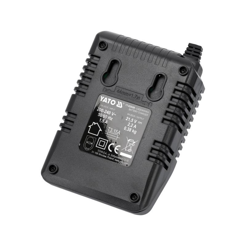 YATO Akkumulátor töltő gépekhez 1,5 A 18 V YATO Akkumulátor töltő gépekhez 1,5 A 18 V