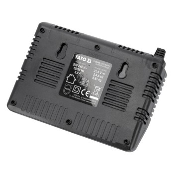 YATO Dupla akkumulátor töltő gépekhez 4,0 A 18 V