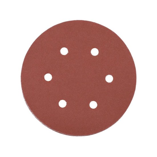 YATO Tépőzáras fíbertárcsa 150 mm / P220 6 lyukas (50 db)