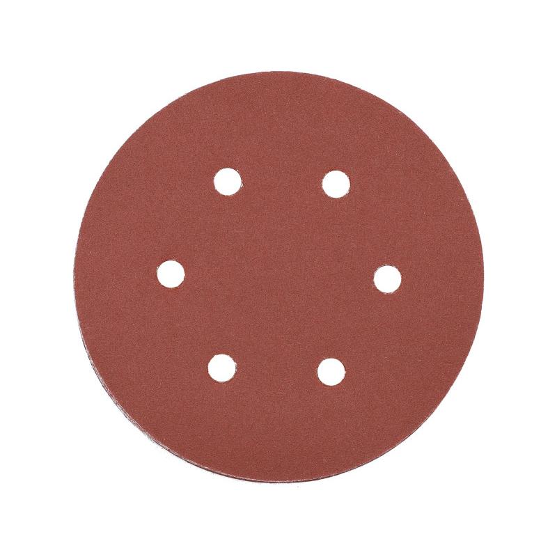 YATO Tépőzáras fíbertárcsa 150 mm / P220 6 lyukas (50 db)