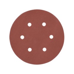 YATO Tépőzáras fíbertárcsa 150 mm / P240 6 lyukas (50 db) YATO Tépőzáras fíbertárcsa 150 mm / P240 6 lyukas (50 db)