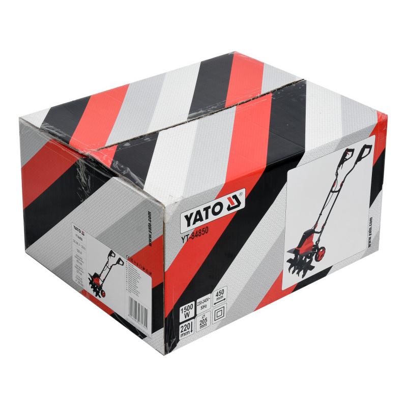 YATO Kapálógép (rotakapa) 1500 W 220 x 450 x 205 mm YATO Kapálógép (rotakapa) 1500 W 220 x 450 x 205 mm