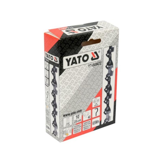 YATO Láncfűrész lánc 10'' 3/8'' 1,1 mm 40 szem YATO Láncfűrész lánc 10'' 3/8'' 1,1 mm 40 szem