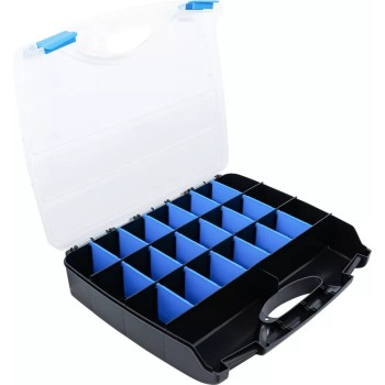 BGS 9456 szortimenter szerszámos láda – 380x320x65 mm, 23 rekeszes