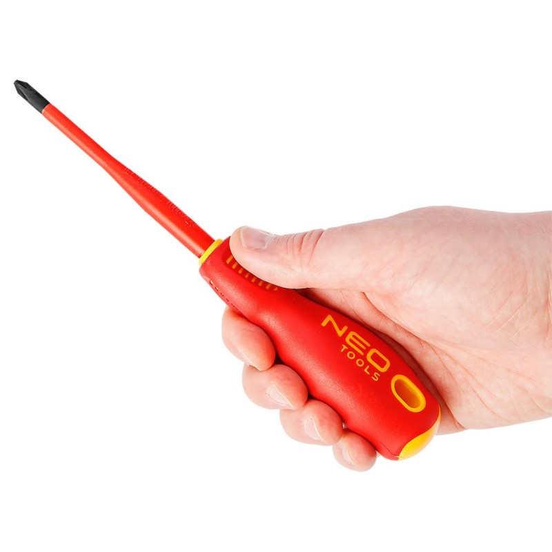 Csavarhúzó készlet 1000V, szigetelt, 4db, vékonyított szárral (04-144)