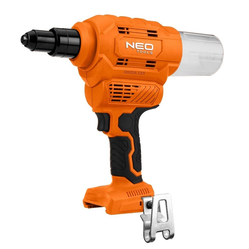 Akkus popszegecshúzó, Energy+, 18V, szegecsátmérő 2,4-6-4mm, húzóerő 12000 N (04-617) Akkus popszegecshúzó, Energy+, 18V, szegecsátmérő 2,4-6-4mm, húzóerő 12000 N (04-617)