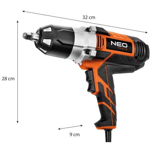 Ütvecsavarozógép 1020W, 950Nm (04-720)