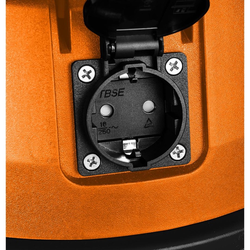 NEO TOOLS 04-738 Ipari száraz-nedves porszívó, 1400W, 30L inox tartállyal, gépcsatlakozó aljzat, komplett tartozék szett NEO TOOLS 04-738 Ipari száraz-nedves porszívó, 1400W, 30L inox tartállyal, gépcsatlakozó aljzat, komplett tartozék szett