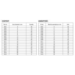 YATO Seeger gyűrű készlet külső 300 db (YT-06880)