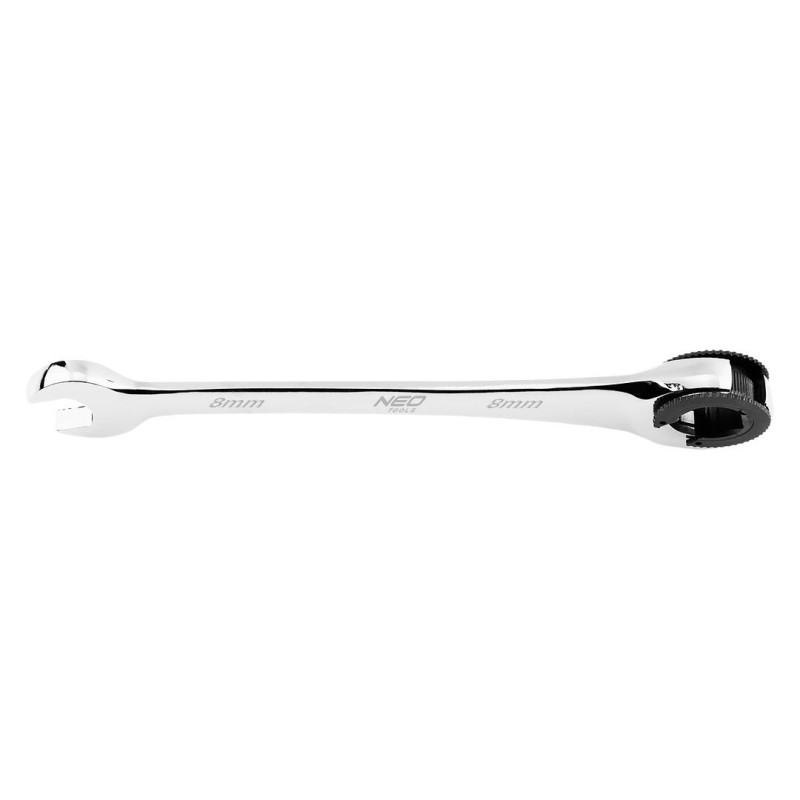 Racsnis csillag-villáskulcs, félig nyitott, 8mm (09-255)