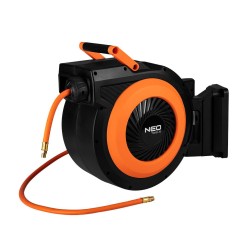 Pneumatikus tömlődob, automata, kompozit, 9.5mm x 15m (10-700) Pneumatikus tömlődob, automata, kompozit, 9.5mm x 15m (10-700)